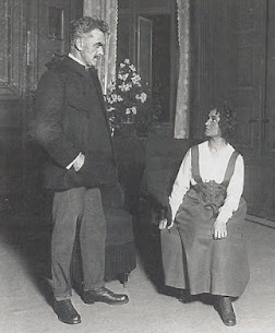 BYGMESTER SOLNESS 1917 NICOLAI NEIIENDAM OG CLARA SCHWARTZ