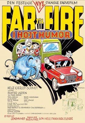 far til fire i højt humør forside