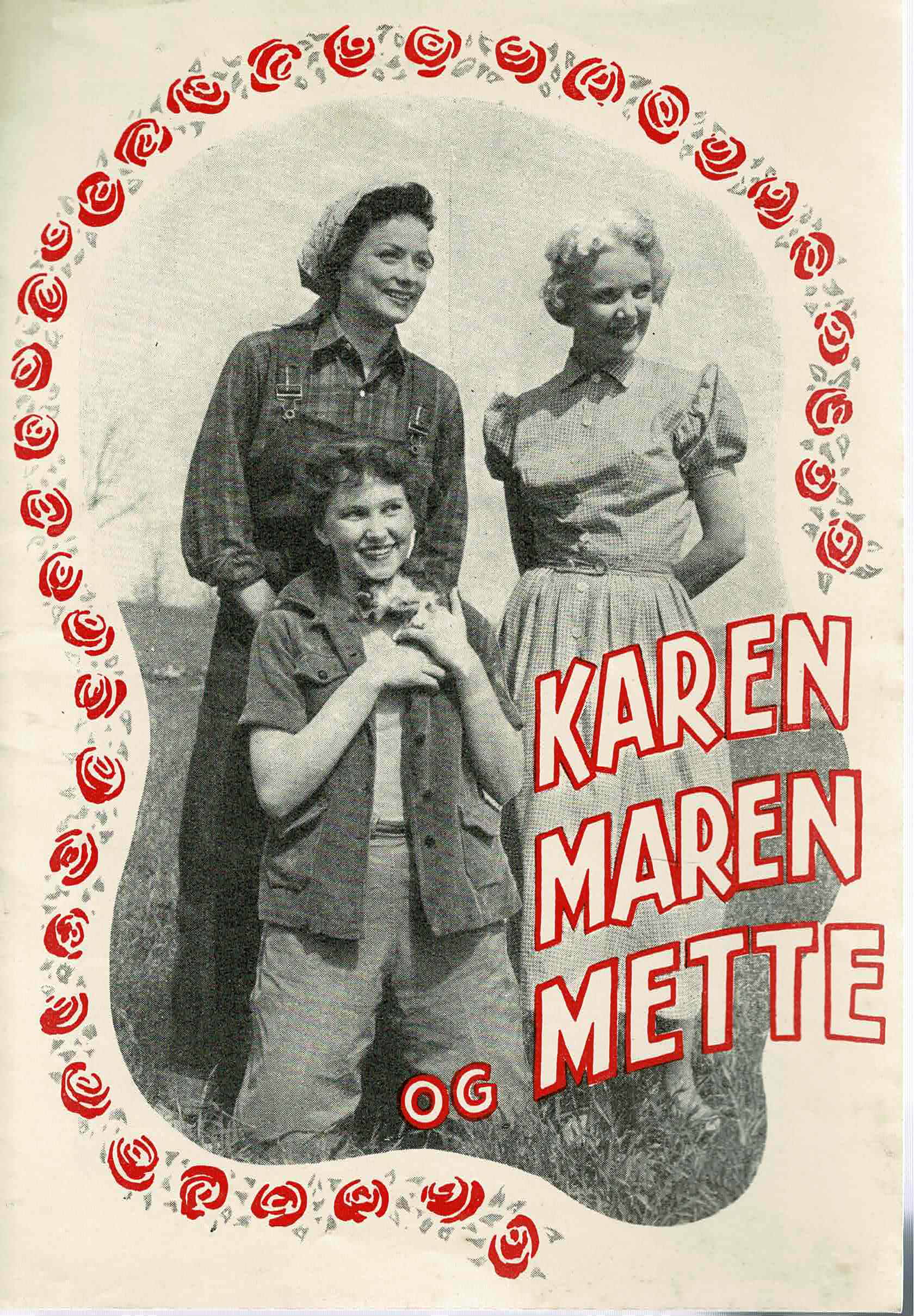 KAREN, MAREN OG METTE 1954