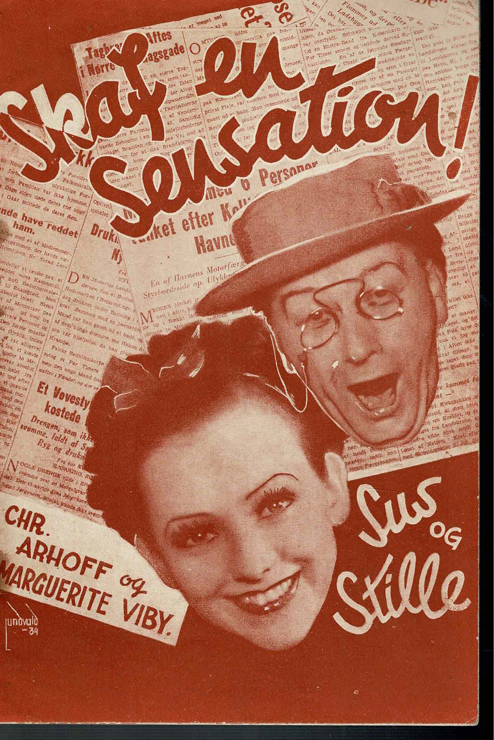 SKAF EN SENSATION 1934