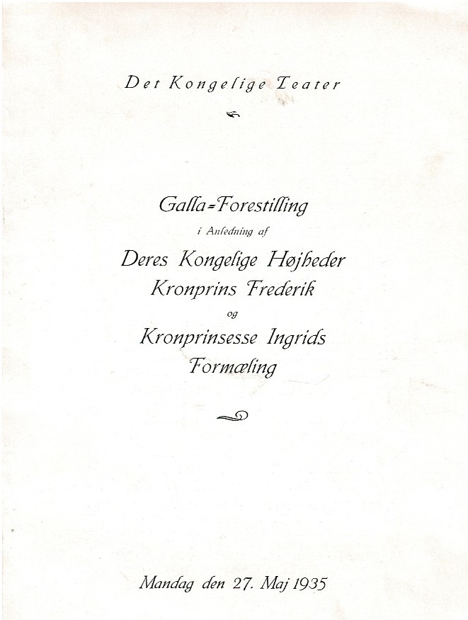 DER VAR ENGANG (BRYLLUP 1937) (2)