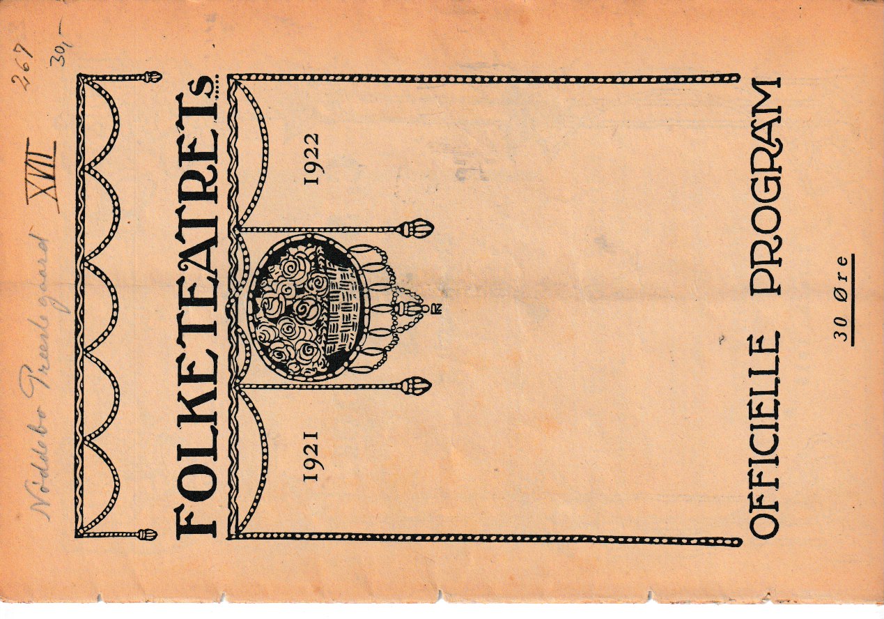 NØDDEBO PRÆSTEGAARD 1921