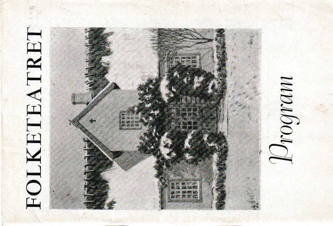 NØDDEBO PRÆSTEGAARD 1954