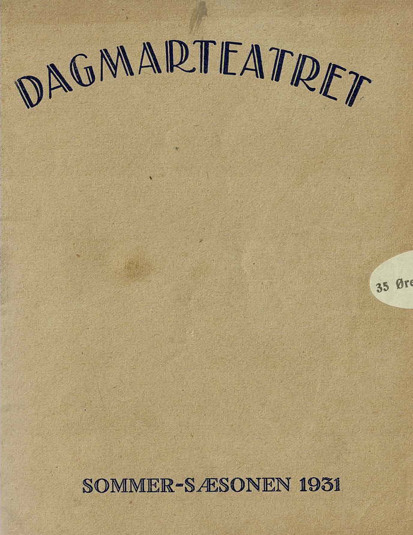 MIN SØSTER OG JEG 1931