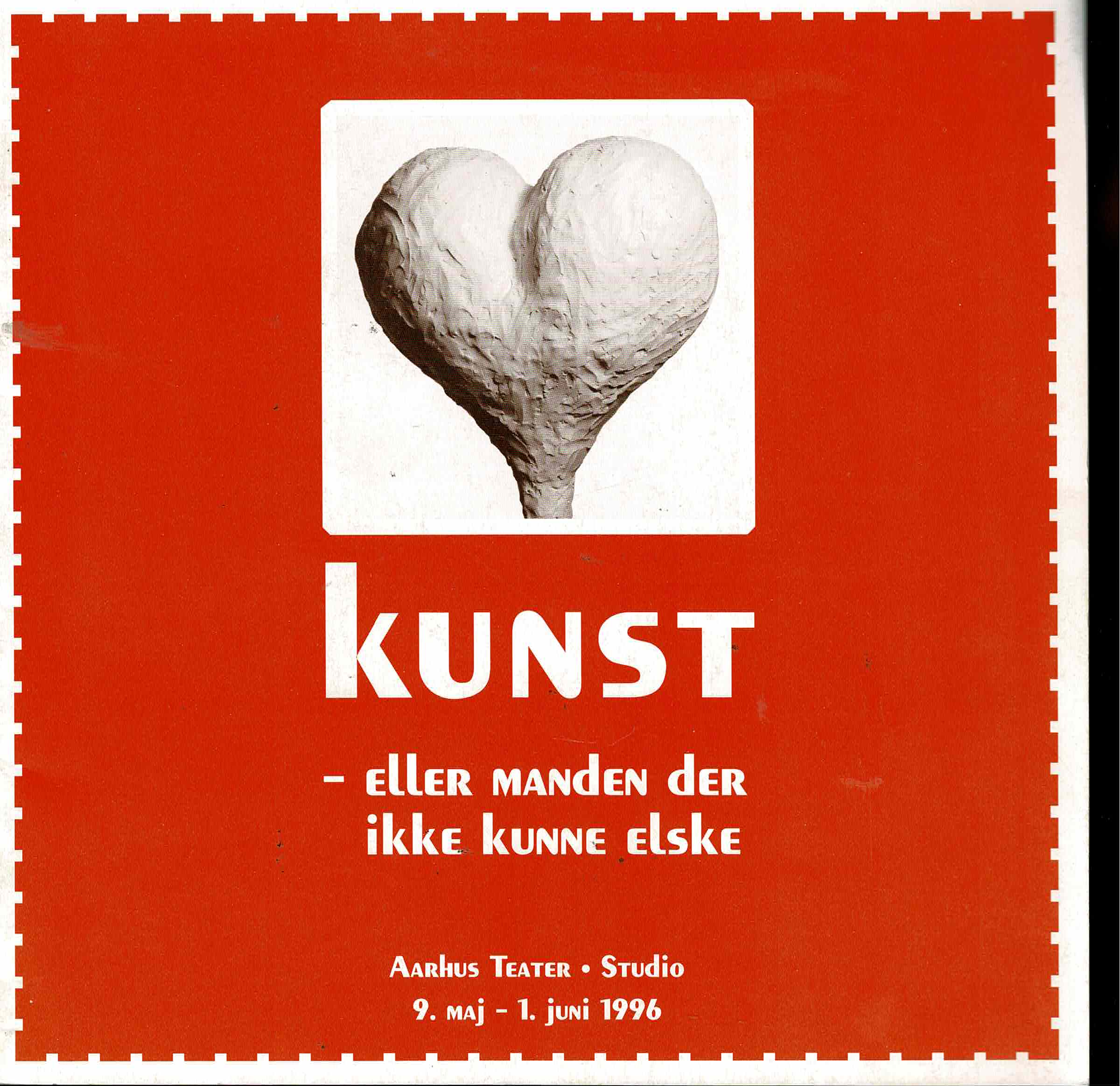 KUNST - ELLER MANDEN DER IKKE KUNNE ELSKE 1996