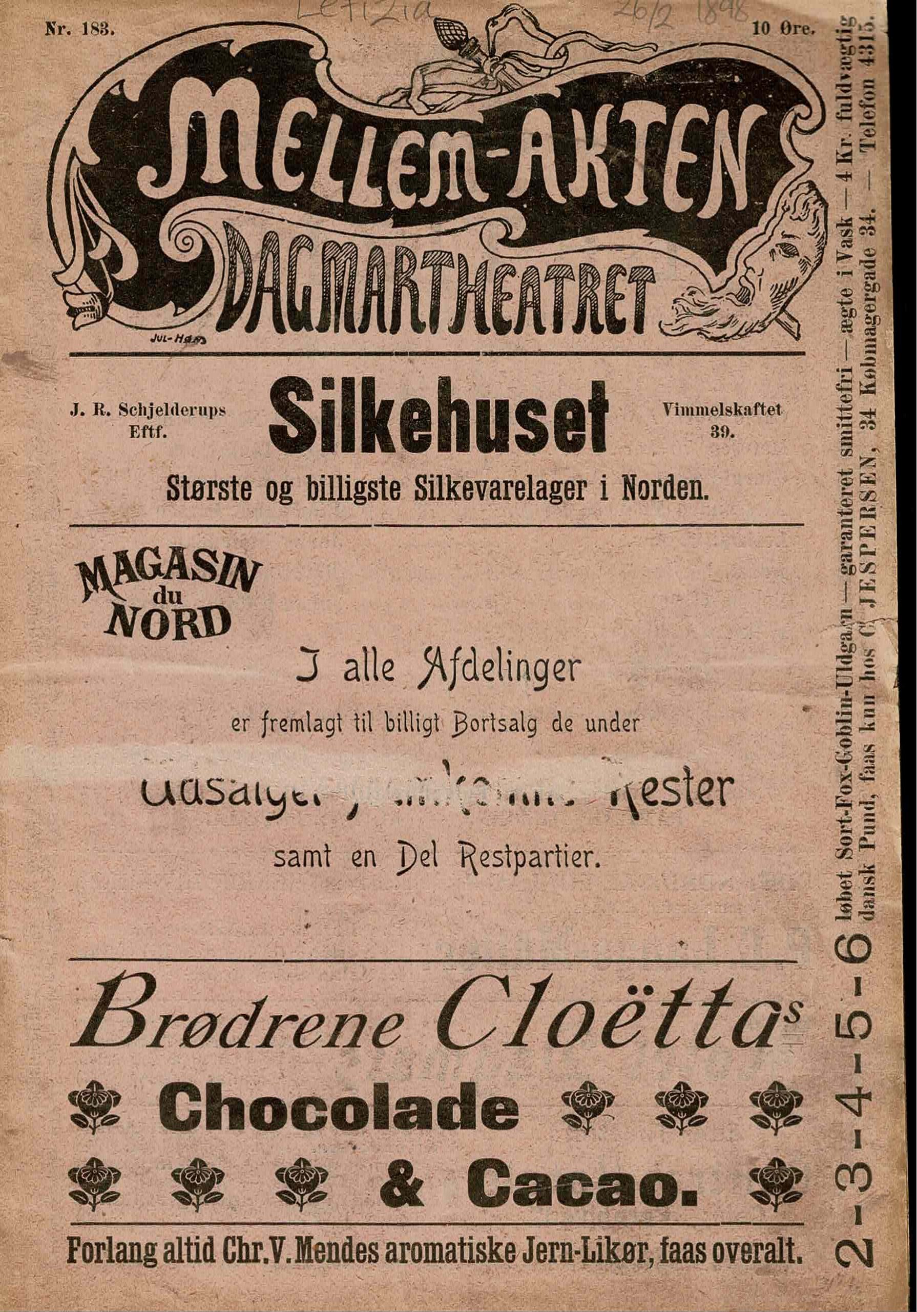 LETIZIA 1898 (20 KR.)