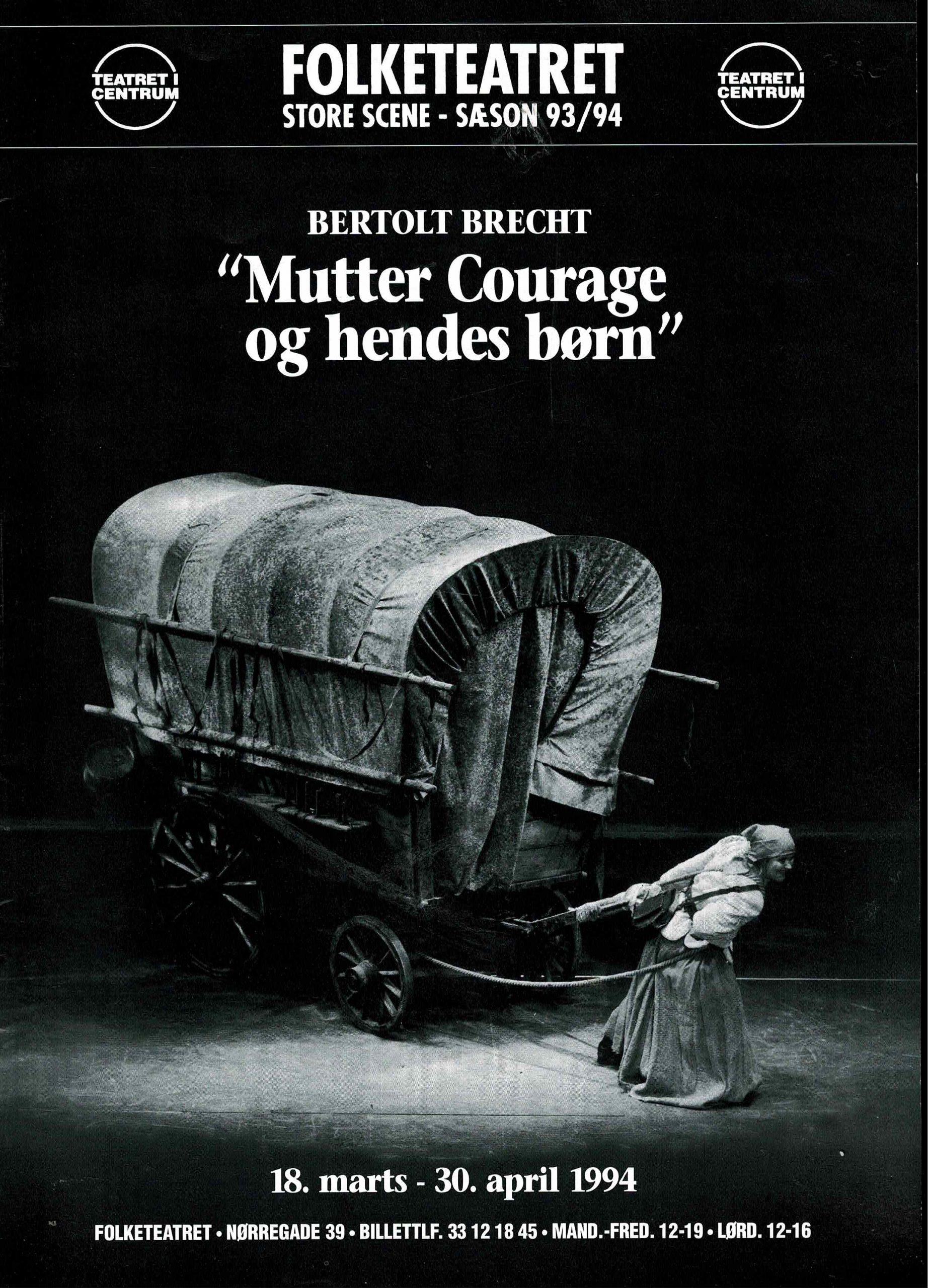 MUTTER COURAGE OG HENDES BØRN 1994 (20 KR.)