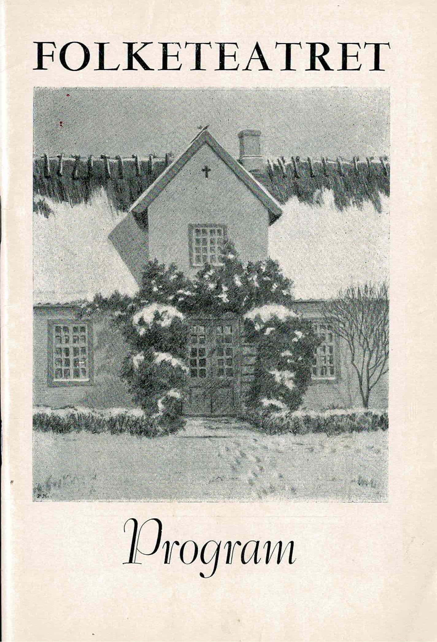 NØDDEBO PRÆSTEGAARD 1957