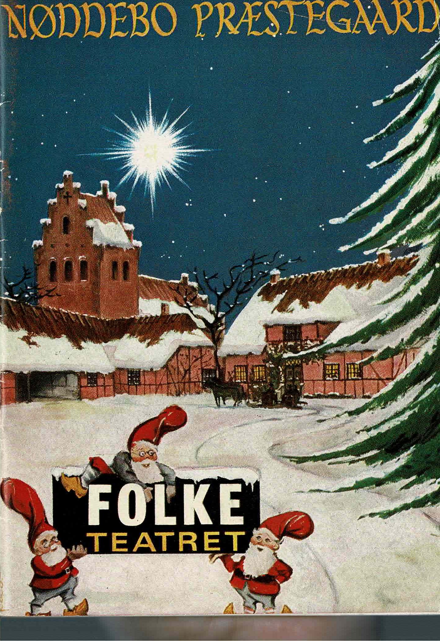 NØDDEBO PRÆSTEGAARD 1960