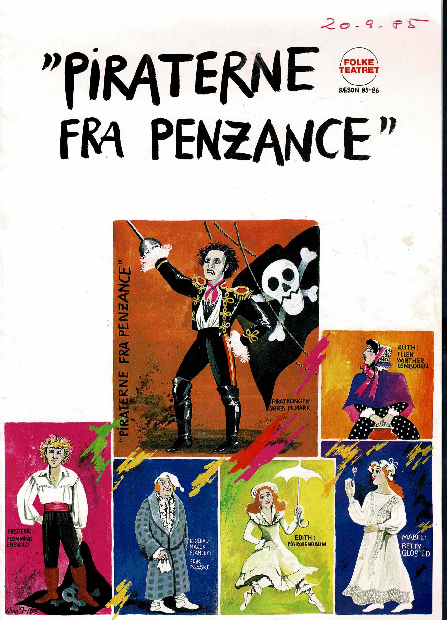 PIRATERNE FRA PENZANCE 1985 (20 KR.)