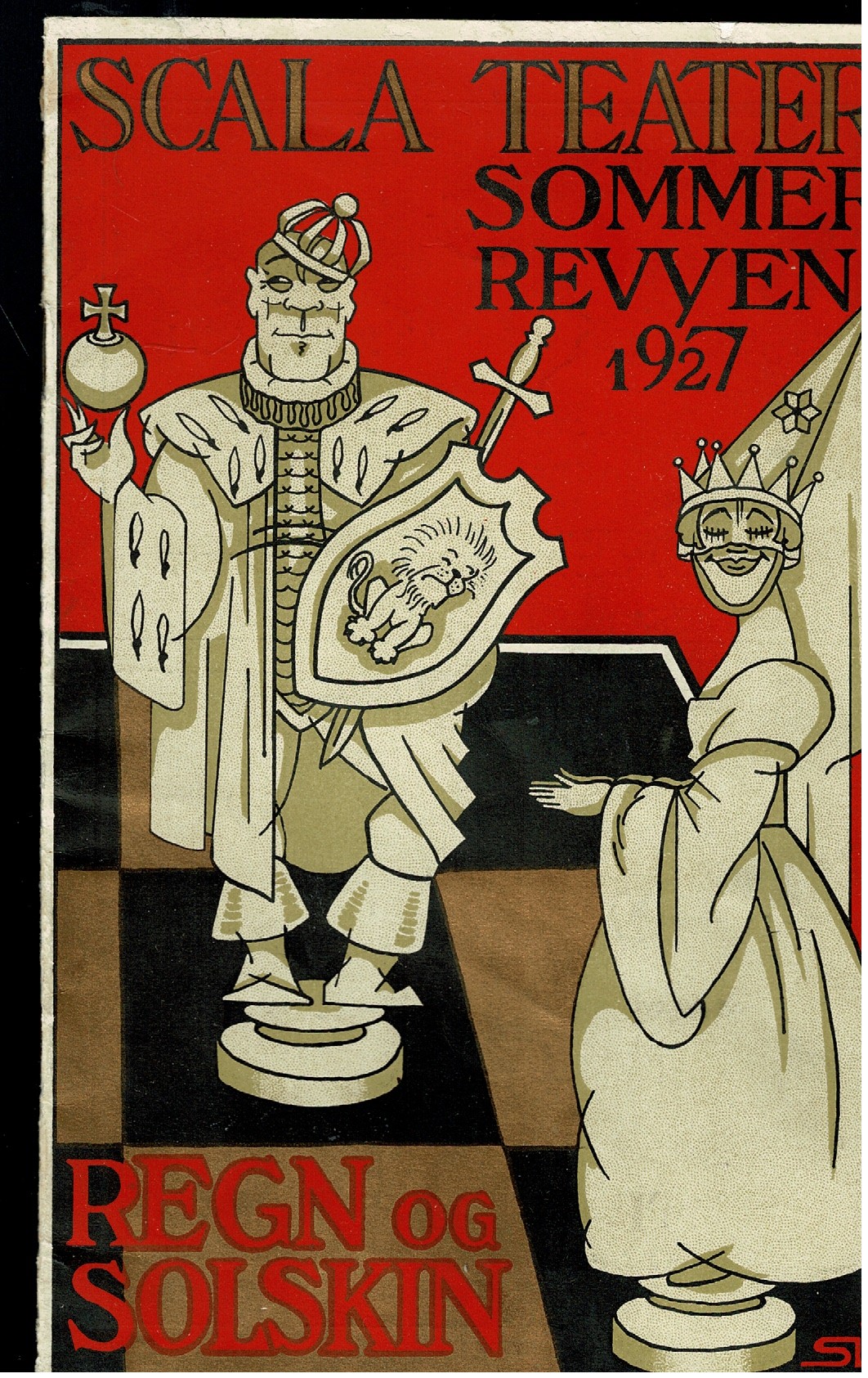 Regn og solskin Scalarevyen 1927 (20 kr.)