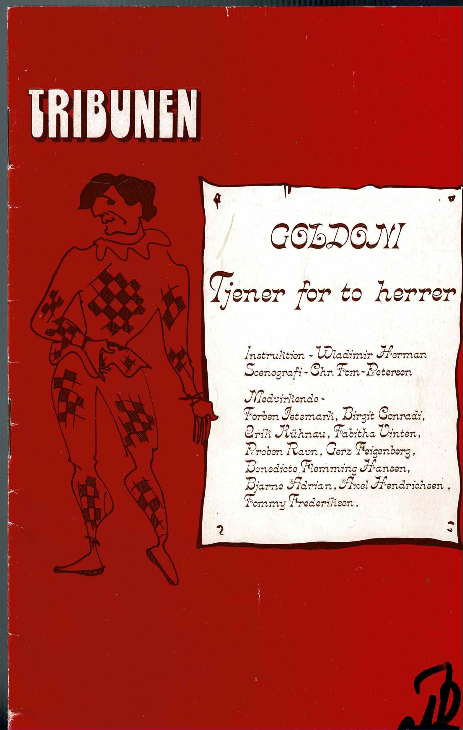 TJENER FOR TO HERRER 1983