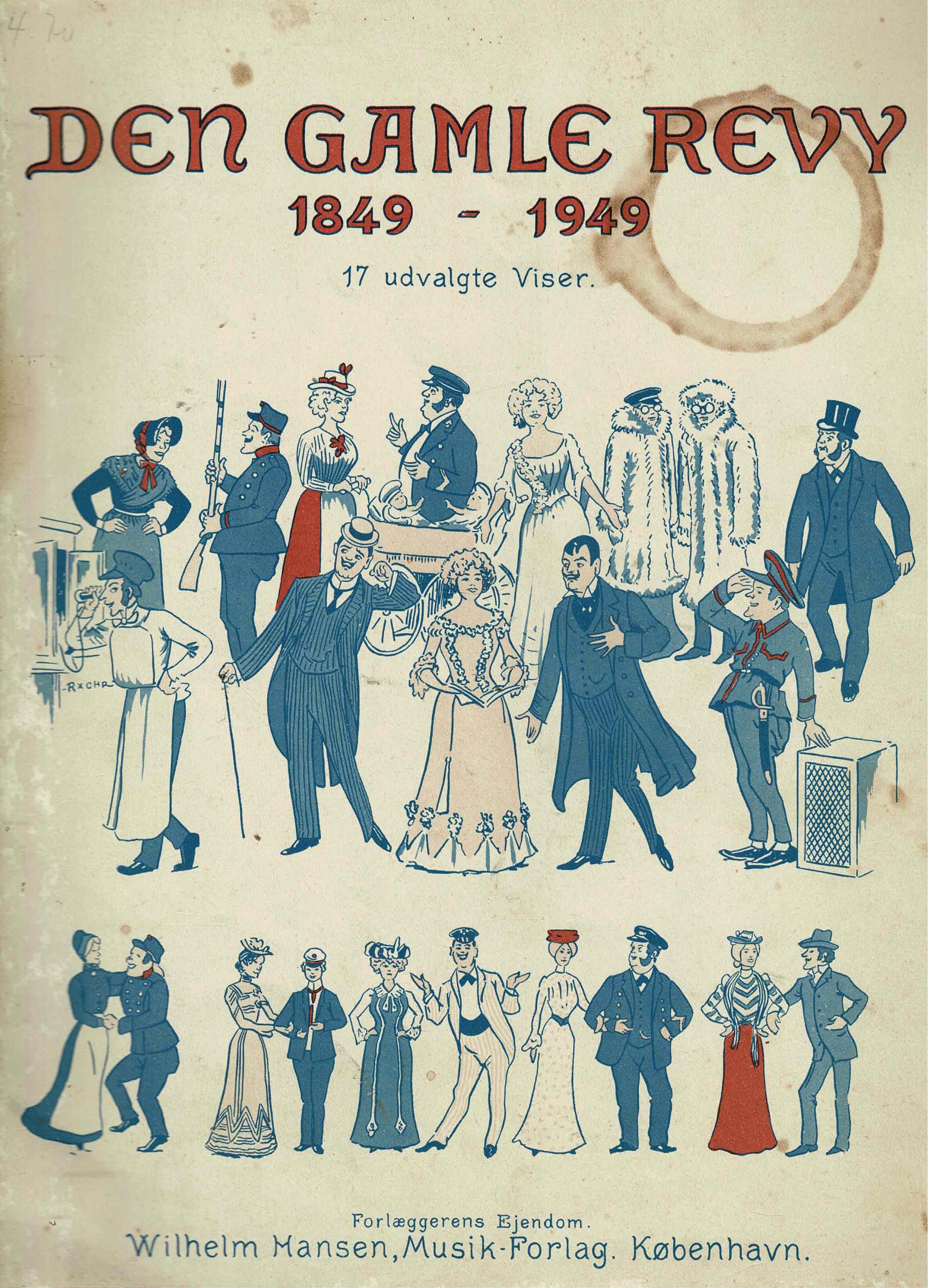 DEN GAMLE REVY 1849-1949 (50 KR.)