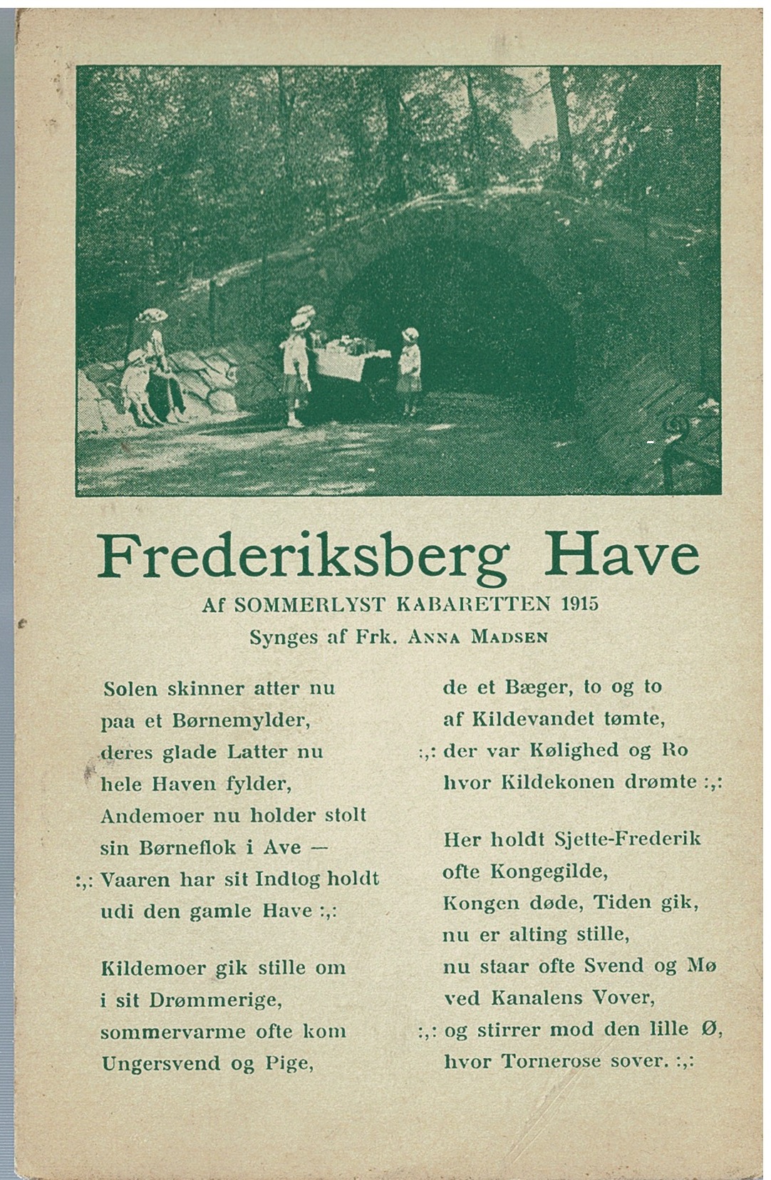FREDERIKSBERG HAVE