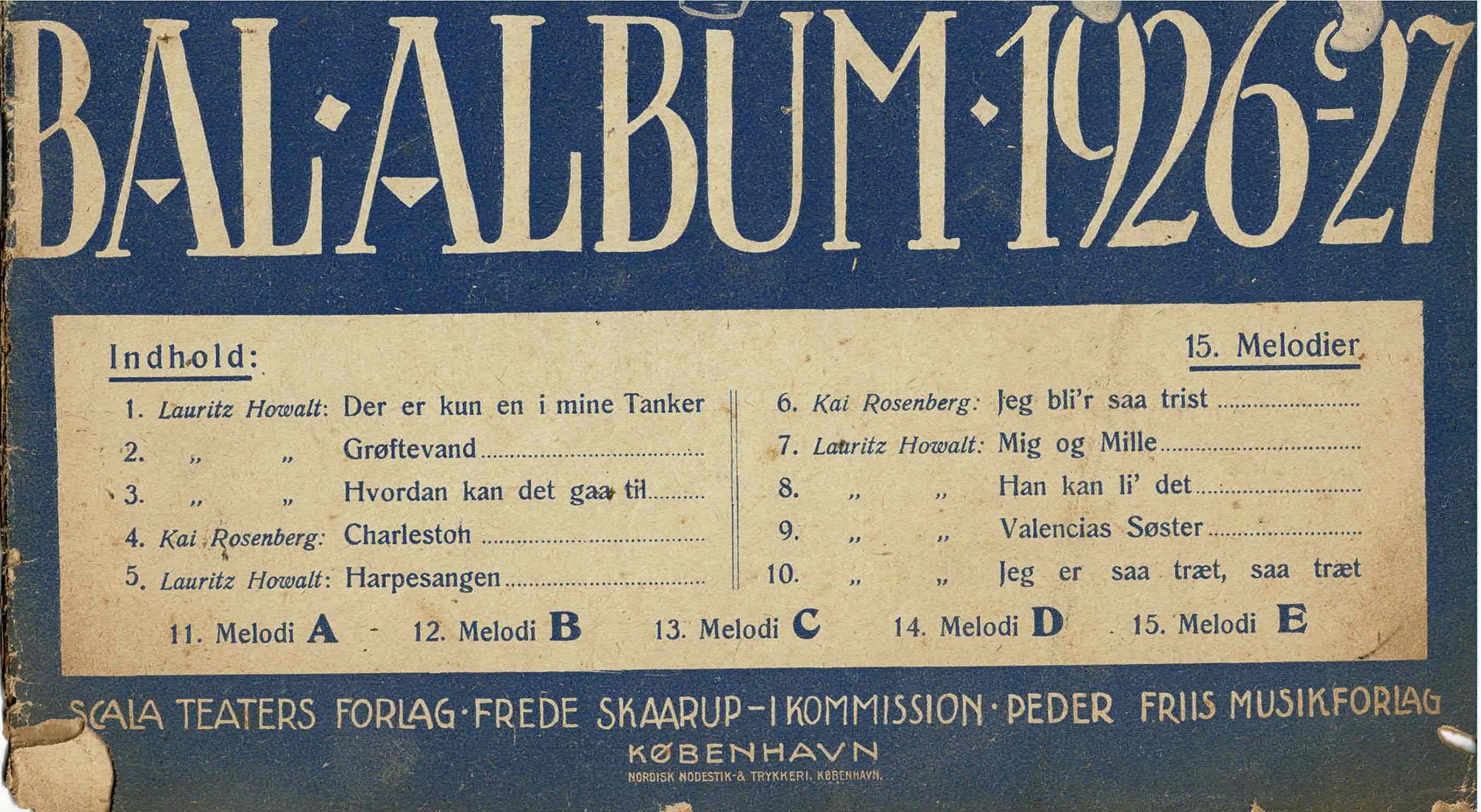 SCALA REVYEN 1926 (50 KR.)