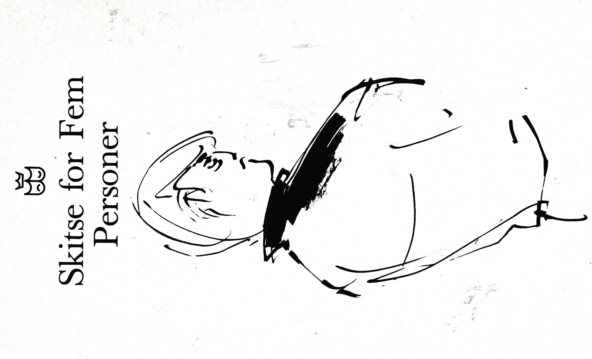 SKITSE FOR FEM PERSONER 1983