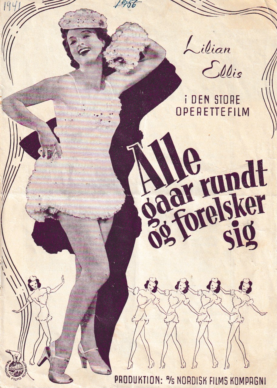 ALLE GAAR RUNDT OG FORELSKER SIG 1941 (2) (10 KR.) (SLIDT)