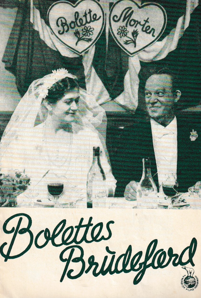 BOLETTES BRUDEFÆRD (2) 1938 (30 KR.)