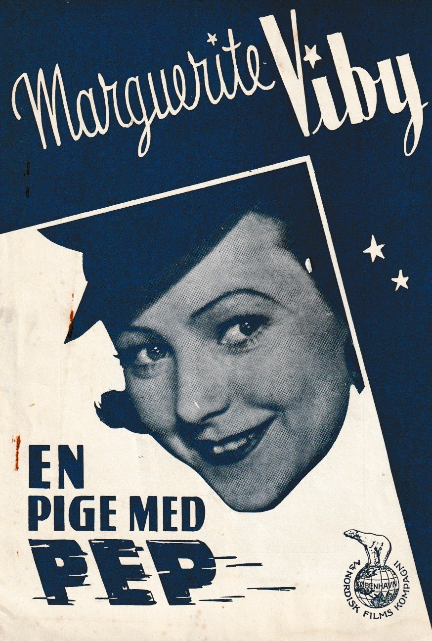 EN PIGE MED PEP 1940 (blå)