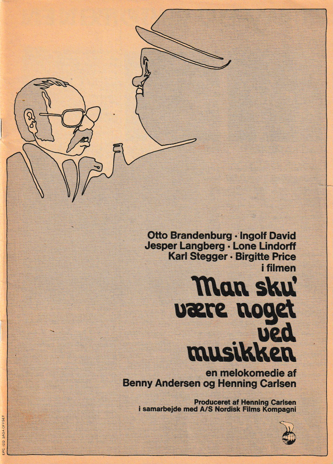 MAN SKU VÆRE NOGET VED MUSIKKEN 1972