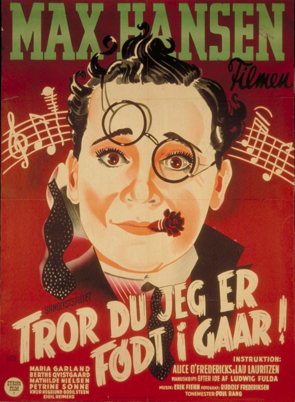 TROR DU JEG ER FØDT I GAAR 1941 FORSIDE